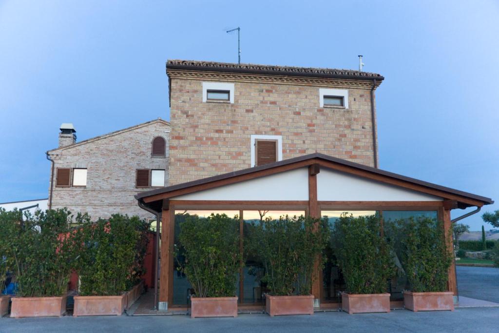 Гостевой дом Osteria Dei Segreti Appignano  Экстерьер фото
